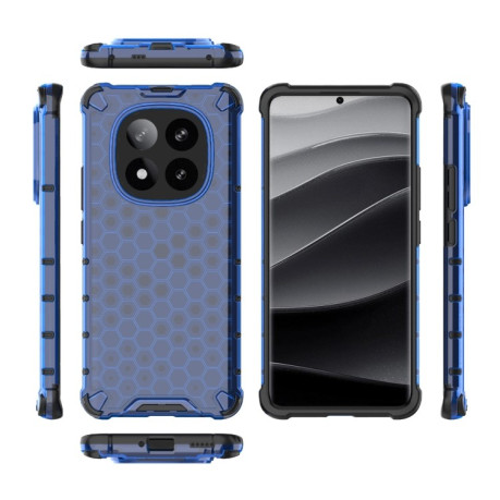 Протиударний чохол Honeycomb на Xiaomi Redmi Note 14 Pro+ 5G - синій