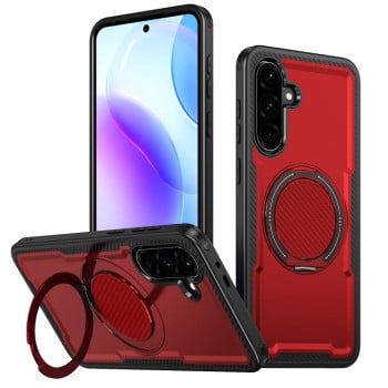Чохол kalebol з MagSafe і підставкою 360 ° на Samsung Galaxy A17 5G - червоний
