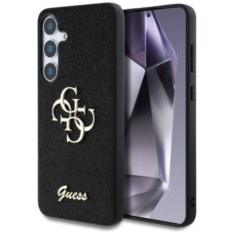 Оригінальний чохол Guess Big 4G Metal Logo для Samsung Galaxy S25 Plus - black