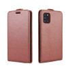 Фліп - чохол R64 Texture Single Samsung Galaxy A31 - коричневий