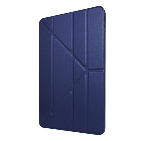 Чехол- книжка Solid Color Trid-fold Deformation Stand на iPad Pro 11 (2020)/Air 10.9 2020/Pro 11 2018- синий