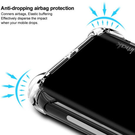 Противоударный чехол IMAK All-inclusive на Samsung Galaxy A51-Matte Black