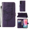 Чохол-книжка Embossed Butterfly для Samsung Galaxy A15 - фіолетовий