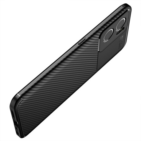 Ударозахисний чохол HMC Carbon Fiber Texture на Reno7 5G Global/ Find X5 Lite/OnePlus Nord CE2 5G - синій