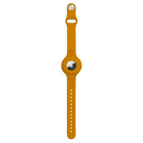 Брелок-браслет на запястье для Apple AirTag - оранжевый