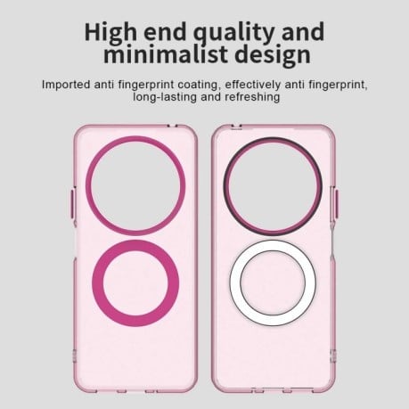 Протиударний чохол MagSafe Holder PC Hybrid для Xiaomi Redmi 14C 4G/Poco C75/Redmi A4 5G - червоний