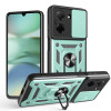 Противоударный чехол Sliding Camshield для Redmi A5 4G - зеленый