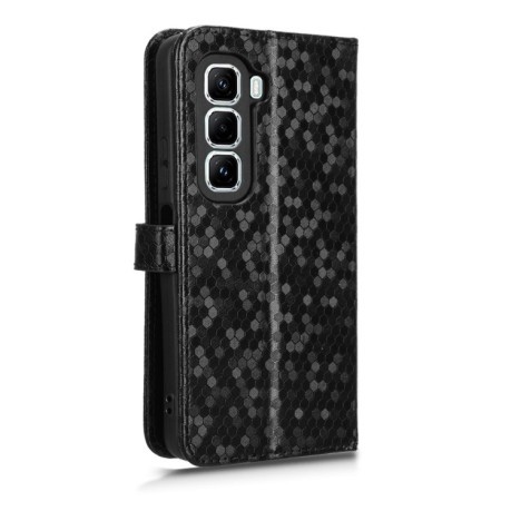 Чехол-книжка Honeycomb Dot для Infinix Hot 50 Pro+ 4G - черный