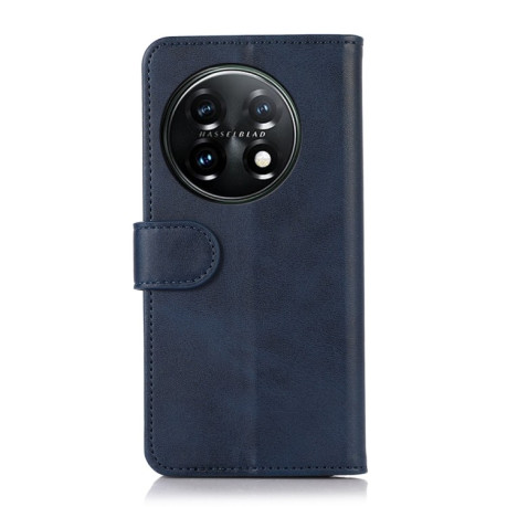 Чохол-книжка Cow Texture Leather для OnePlus 11 5G - синій
