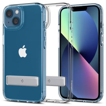 Оригинальный чехол Spigen Ultra Hybrid S для iPhone 14/13 - transparent