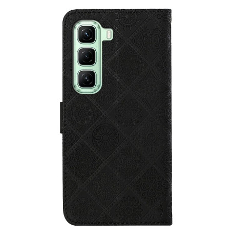 Чохол-книжка Ethnic Style для Infinix Hot 50 4G - чорний