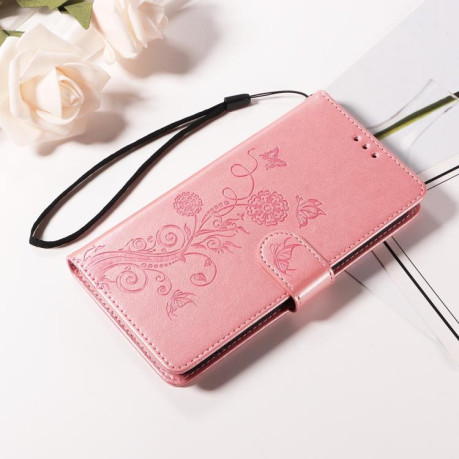 Чехол-книжка Embossed Butterfly для Xiaomi Redmi A5 4G 173.3mm - золото