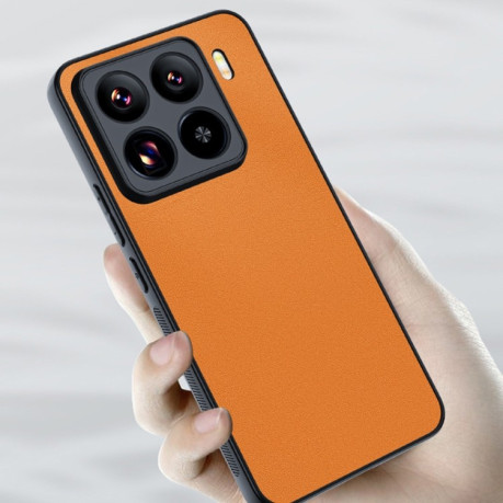Противоударный чехол Plain Skin для Xiaomi 15  - черный