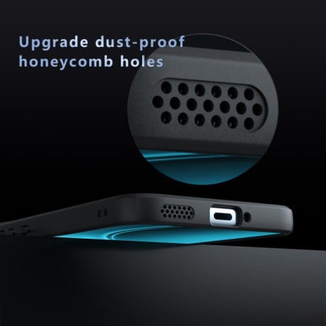 Чехол MagSafe Holder Armor гибрид на OPPO Reno14 F 5G - черный