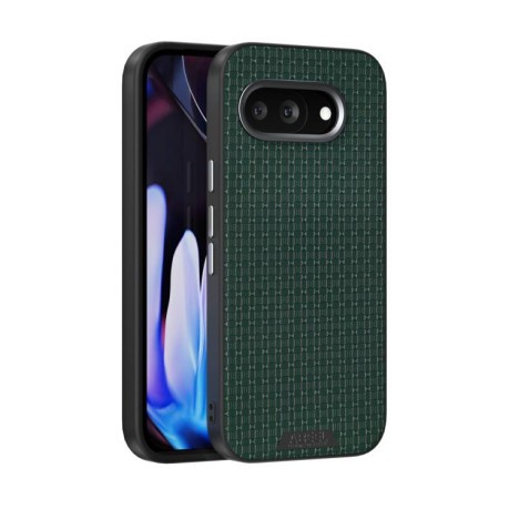 Ультратонкий чехол ABEEL 6D Micro Relief MagSafe Magnetic на Google Pixel 9a - зеленый