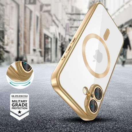 Чохол Tech-Protect MagFlex MagSafe для iPhone 16e - Gold