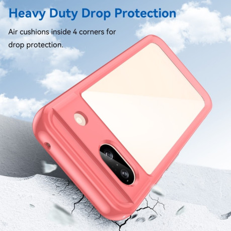 Противоударный чохол Colorful Acrylic Series для Google Pixel 8a - красный