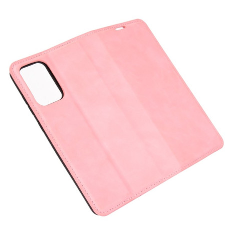 Чохол-книжка Retro-skin Business Magnetic Samsung Galaxy A72 - рожевий