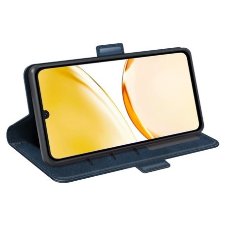 Чехол-книжка Dual-side Magnetic Buckle для Realme 11 Pro 5G/11 Pro+ 5G - синий