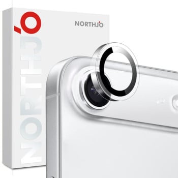 Захисне скло на камеру NORTHJO Camera Lens Protector Clear Ring на iPhone Air - прозоре