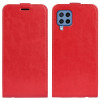 Флип-чехол R64 Texture Single на Samsung Galaxy M22 - красный