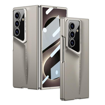 Противоударный чехол GKK Integrated Blade Ultra-thin на Samsung Galaxy Fold8 Ultra 5G — титановый