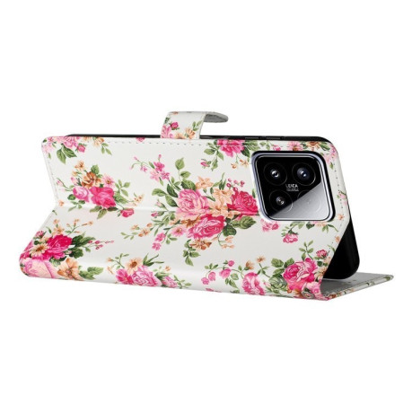 Чехол-книжка Colored Drawing Pattern для Xiaomi 15 - разноцветные
