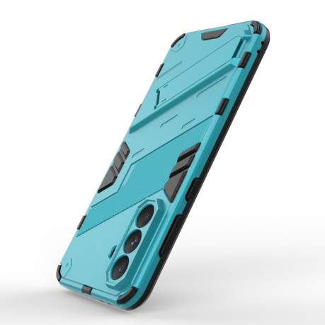 Противоударный чехол Punk Armor для Samsung Galaxy A56 5G - синий