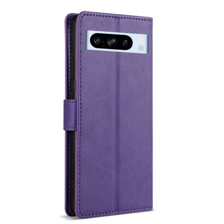 Чехол-книжка N.BEKUS CSJ-P1 Solid Color Leather на Google Pixel 8a - фиолетовый