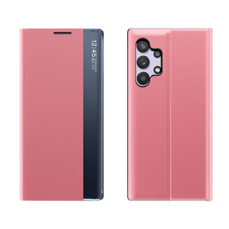 Чохол-книга Clear View Standing Cover для Samsung Galaxy A32 4G - рожевий