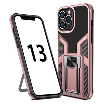 Протиударний чохол Armor 2 in 1 для iPhone 13 Pro Max - рожеве золото