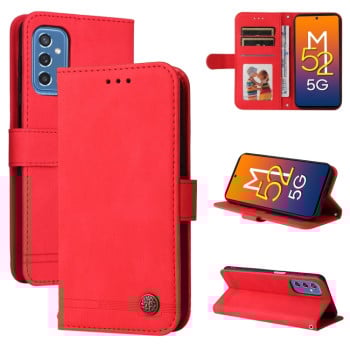 Чохол-книжка Skin Feel Life Tree Samsung Galaxy M52 5G - червоний
