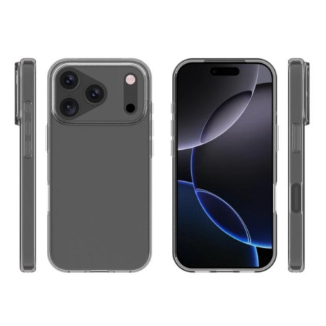 Противоударный чехол Waterproof Texture для iPhone 17 Pro Max - прозрачный
