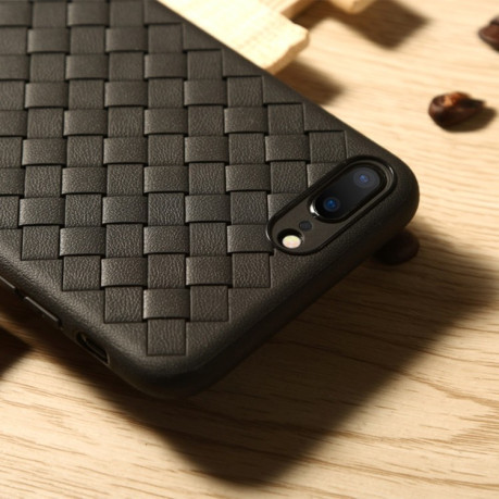 Ультратонкий чехол Benks Knitting Leather Surface Protective на iPhone 8 Plus/ 7 Plus- черный
