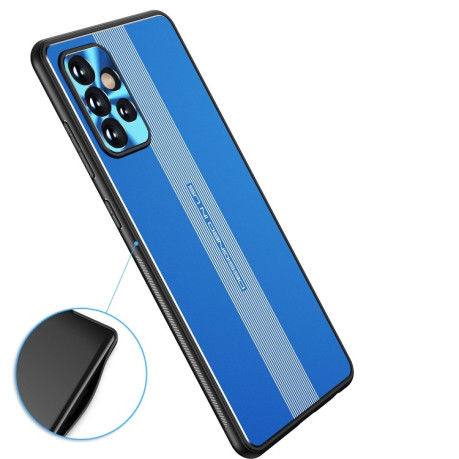 Противоударный чехол Jianfeng Series для Samsung Galaxy A72 - синий