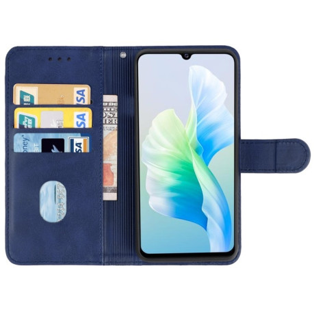 Чехол-книжка EsCase Leather для Vivo V23e - синий