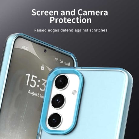 Протиударний чохол Candy Series для Samsung Galaxy S25+ 5G - синій