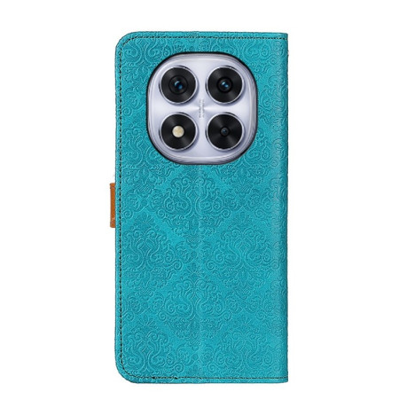 Чохол-книжка European Floral для Xiaomi Redmi Note 14 Pro 4G - синій