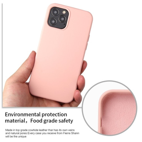 Силіконовий чохол Solid Color Liquid на iPhone 13 Pro Max - рожевий