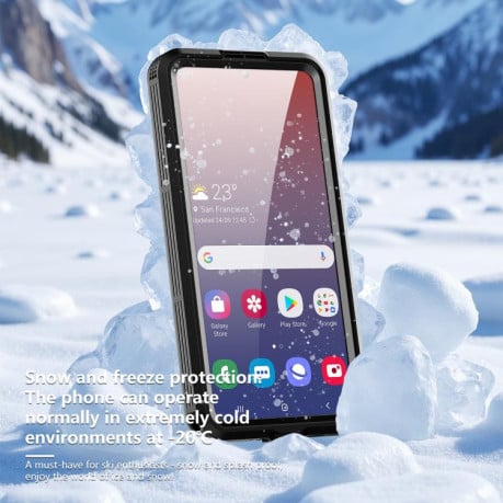 Чохол Contrast Color Gradient Transparent MagSafe на Samsung Galaxy A37 5G — фіолетово-рожевий/світло-фіолетовий