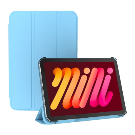 Чехол-книжка Matte Translucent для iPad mini 6 - синий