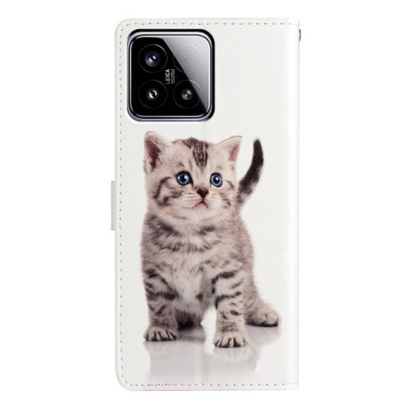 Чехол-книжка Colored Drawing Pattern для Xiaomi 15 - разноцветные