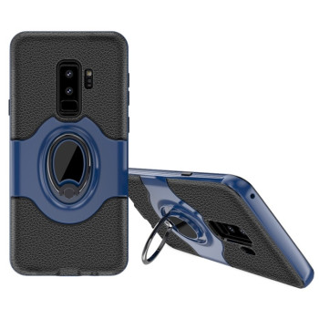 Протиударний чохол Magnetic Rotatable Ring на Samsung Galaxy S9+ синій