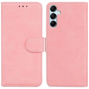 Чохол-книжка Skin Feel Pure Color для Samsung Galaxy M14 5G - рожевий