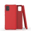 Противоударный силиконовый чехол Solid Color TPU Slim на Samsung Galaxy A51 - красный