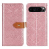 Чохол-книжка European Floral для Google Pixel 9 Pro - рожевий