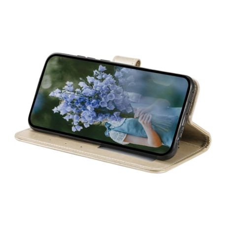 Чохол-книжка Totem Flower для Xiaomi 15 - золотий