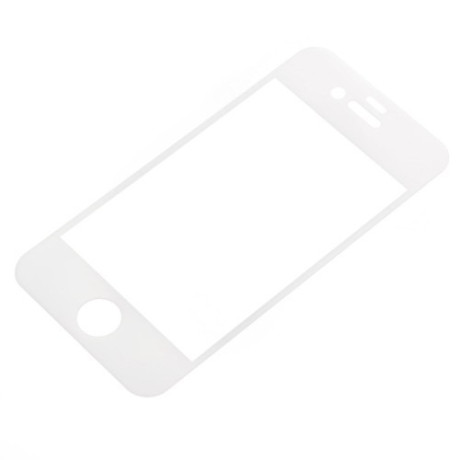 Защитное 3D Стекло на весь экран Link Dream 0.33mm White + холдер для iPhone 4/ 4S
