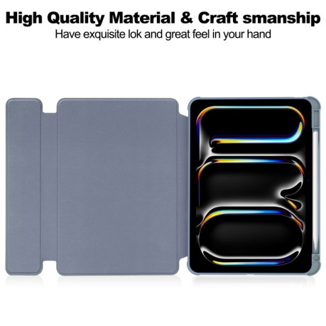 Чохол-книжка Transparent Rotation Smart Leather для iPad Pro 13 2024 - Lavender