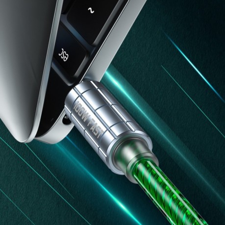 Кабель WK WDC-205 PD 20W USB-C/Type-C to 8 Pin Super Fast Charge Data Cable - синий